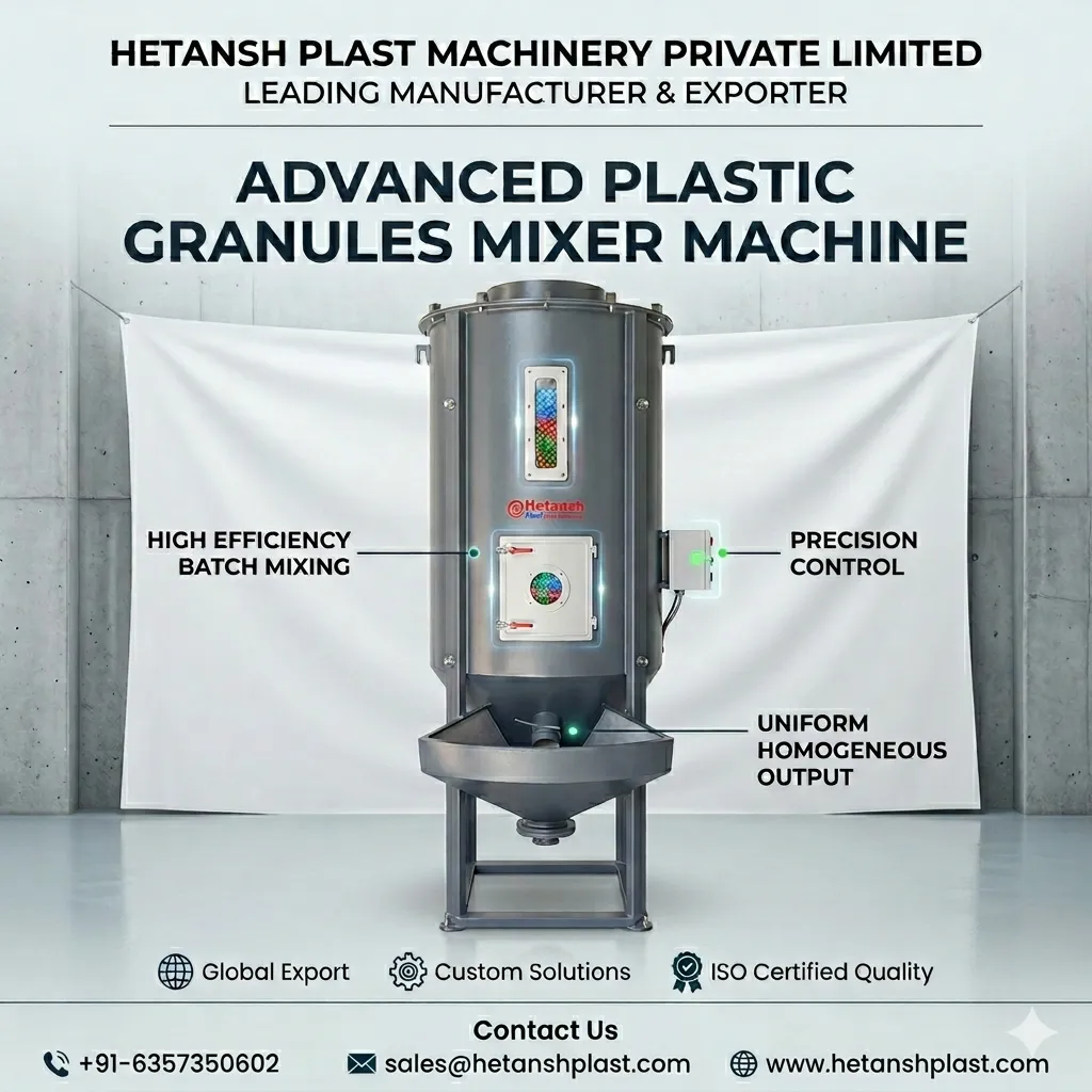 Vertical Plastic Mixer Machine Exporter In India