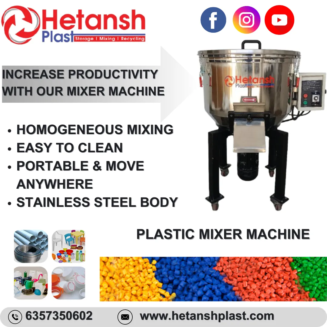 Plastic Masterbatch Mixer Machine in India