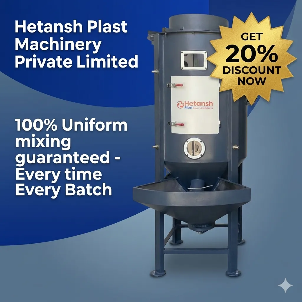 Vertical Plastic Mixer Machine Manufacturer from India