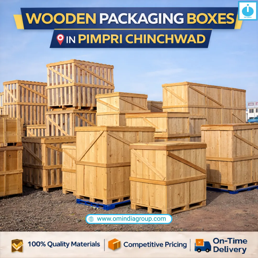 Wooden Packaging Boxes in Pimpri Chinchwad | Industrial Packing Solutions