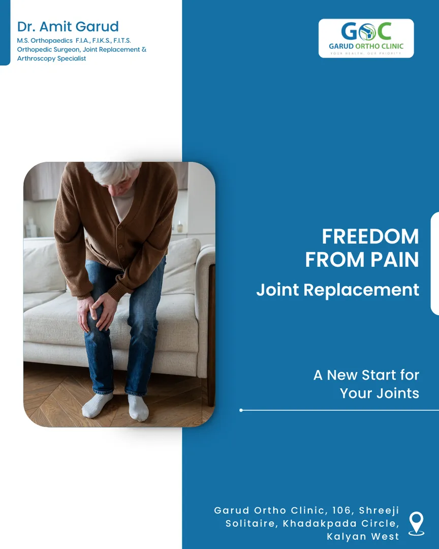 Dr. Amit Garud, leading Orthopedic, Arthroscopy & Joint Replacement Surgeon in Kalyan
