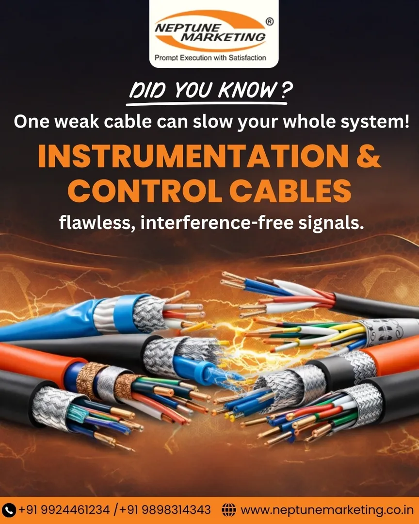 Instrumentation and Control Cables in Ahmedabad.