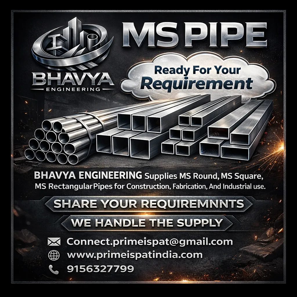 MS Pipe leading Supplier