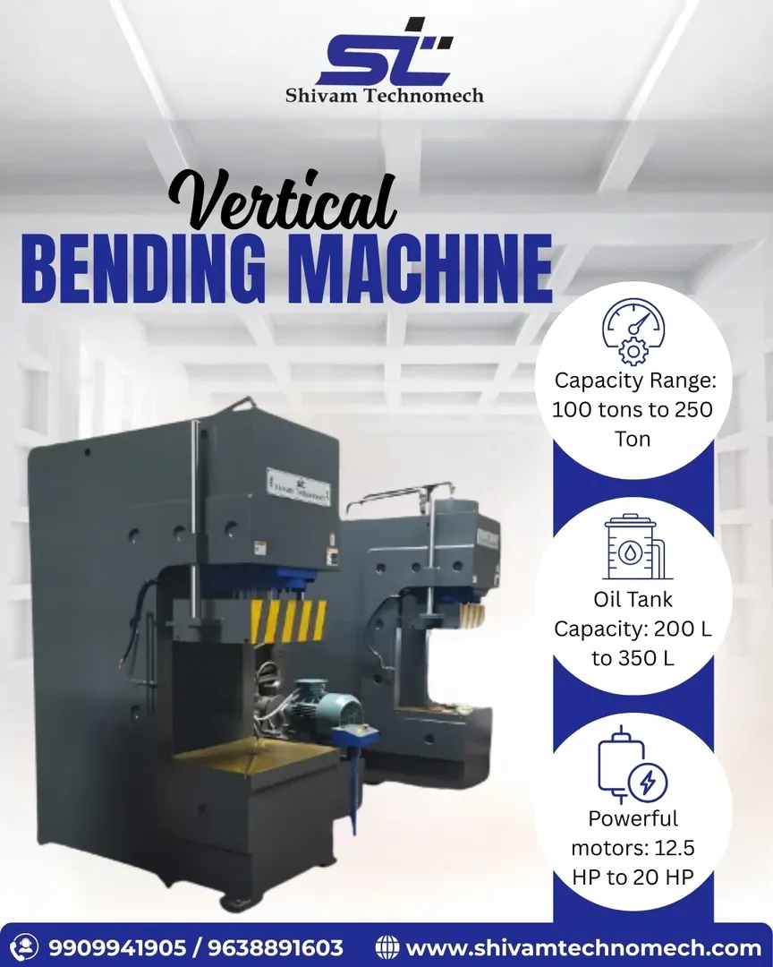 Vertical Bending Machine Manufacturer in India