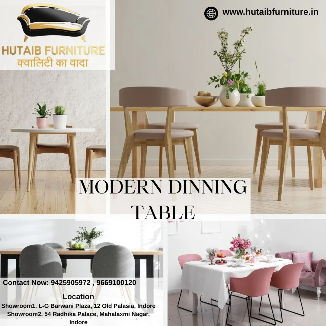 Wooden Dining Table Manufacturer In Indore MP