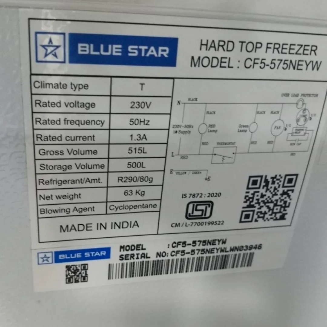 Ndv Cooling Equipments | Blue Star Authorised Commercial Deep Freezer Dealers In Coimbatore