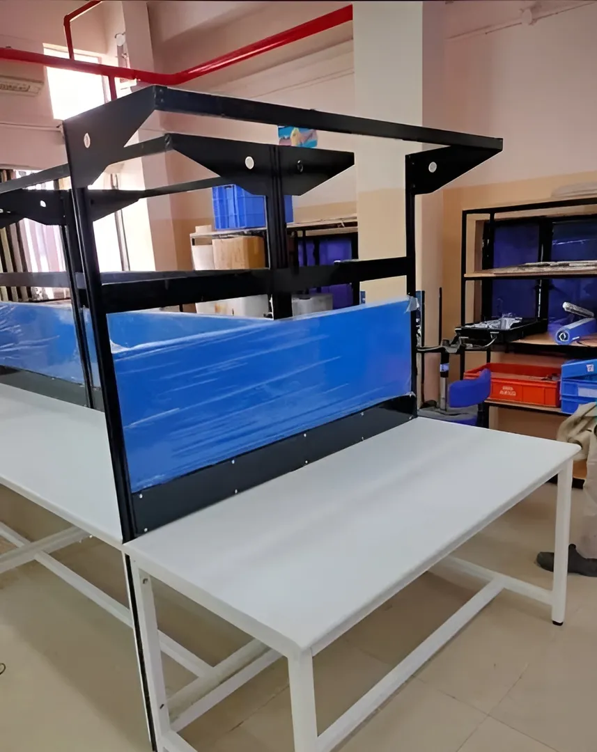 MS Industrial Workstation Table Manufacturer in Talawade – Strength That Supports Daily Operations