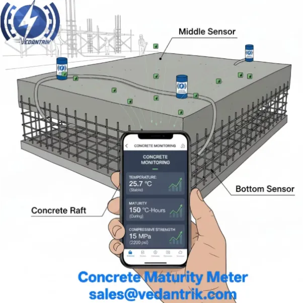 Concrete Maturity Meter in Mumbai for Real Time Strength Monitoring