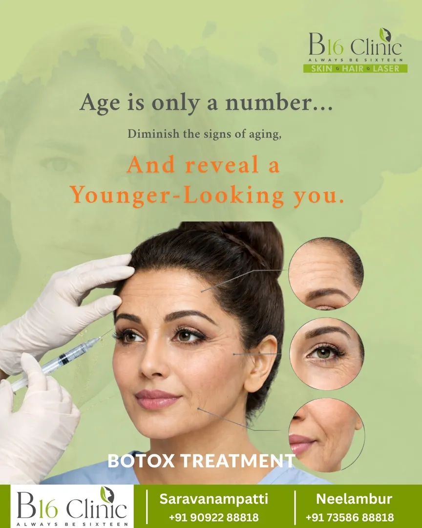 Botox Treatment for Younger-Looking Skin – B16 Clinic
Fine lines and wrinkles are natural signs of ...