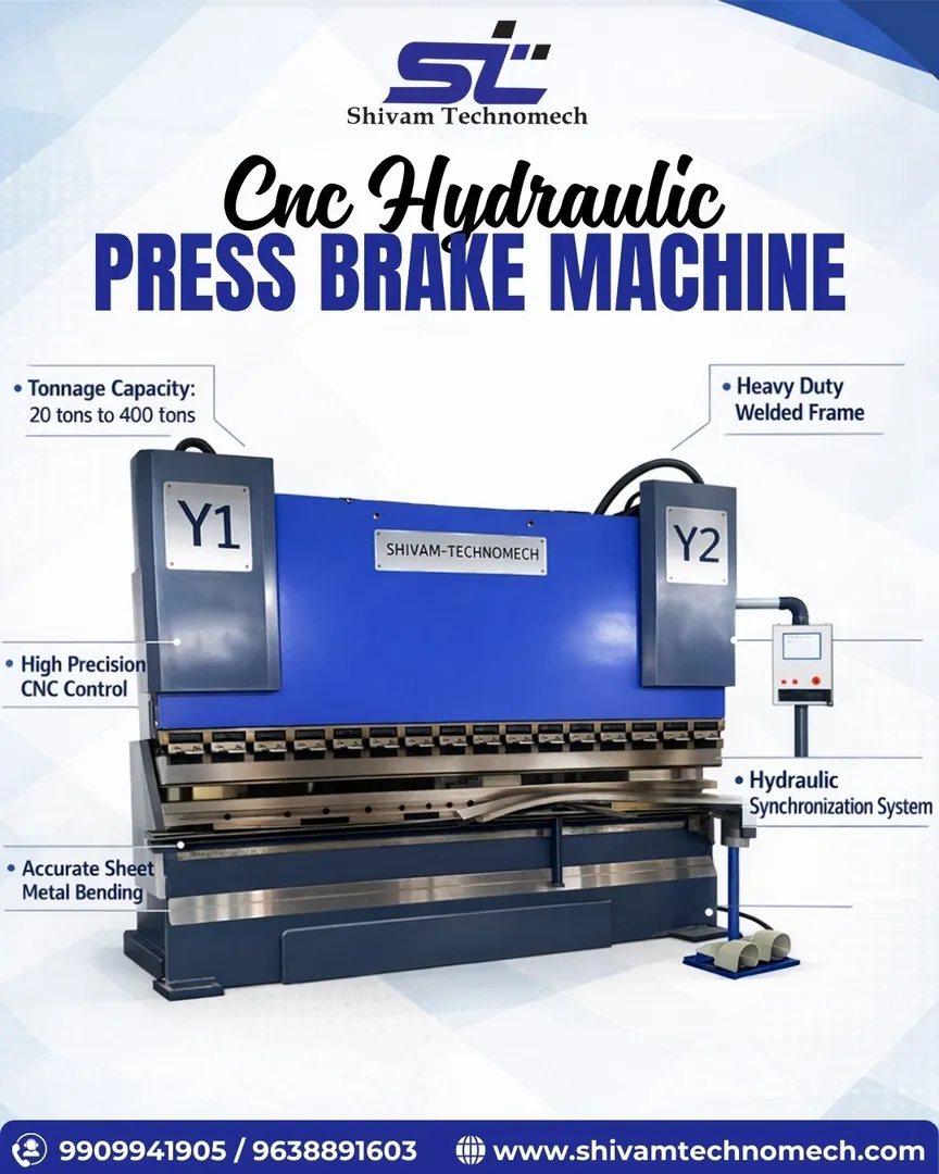 CNC Hydraulic Press Brake Machine Manufacturer in India