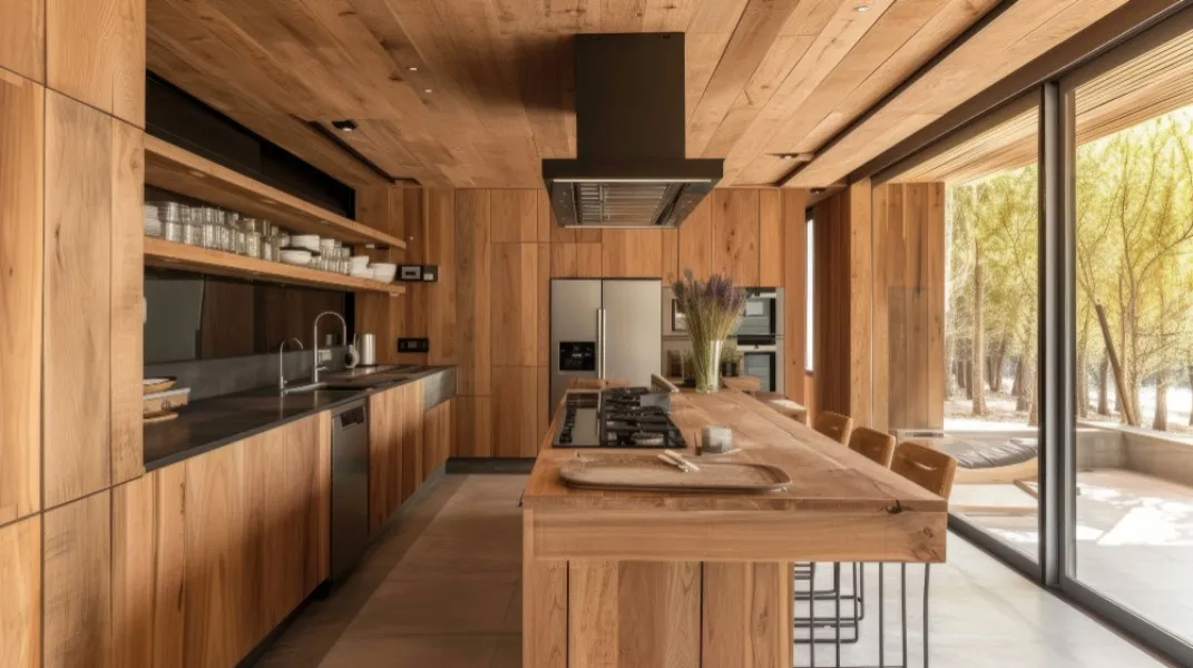 Wooden Modular Kitchen in Tirupur – Bringing Warmth and Durability to Kitchen Interiors