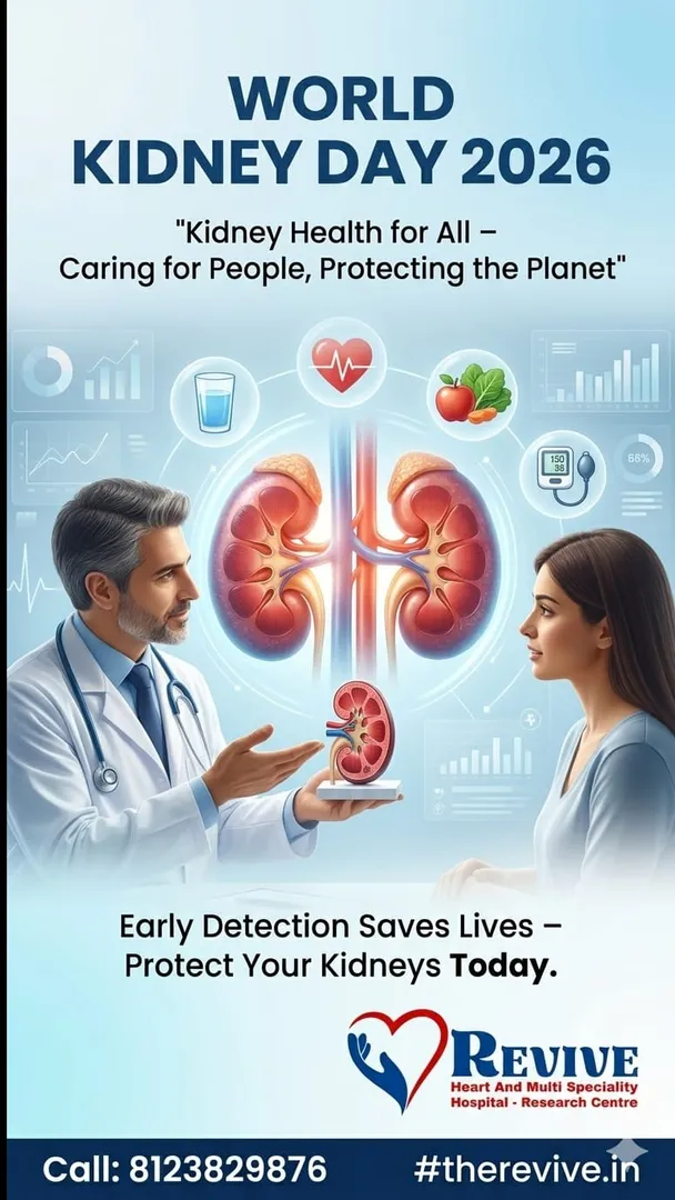World Kidney Day 2026 | Early Detection Saves Lives – Revive Hospital Mysore