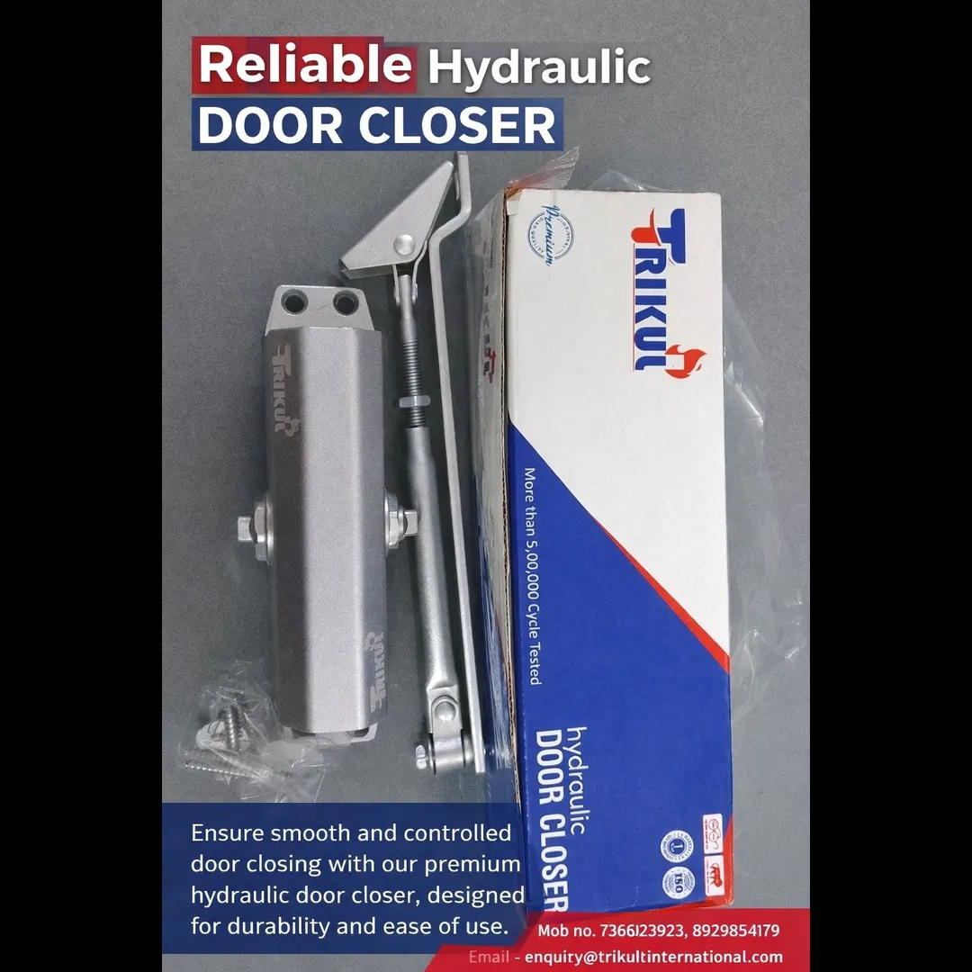 Surface-mounted door closer