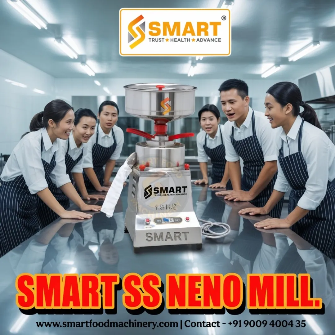 Silent Compact Multi Grain Nano Flour Mill Machine in Bhubaneswar | Flour Mill in Odisha | Food Mach
