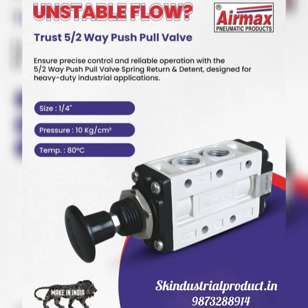 Airmax Push Pull Valve Dealer in Gurugram