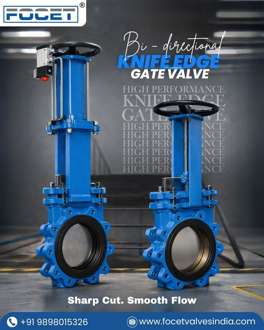 Knife Edge Gate Valves Manufacturer in India