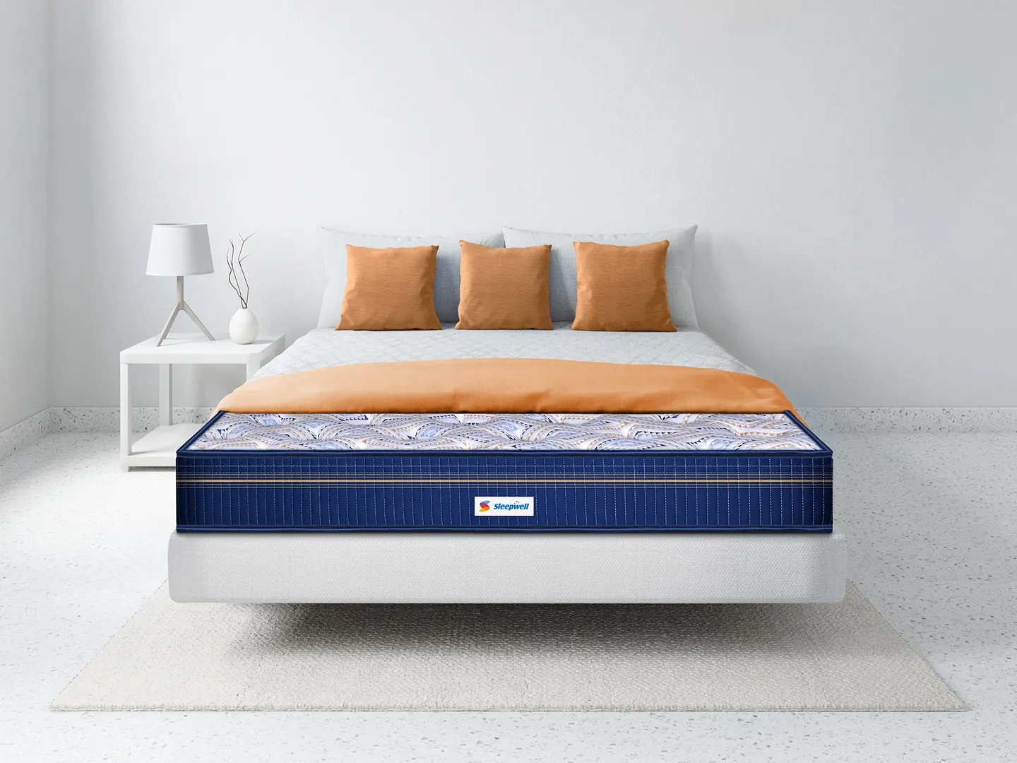 The Pocket Spring Luxury Mattress is a premium mattress designed for comfort at ankur decor.
