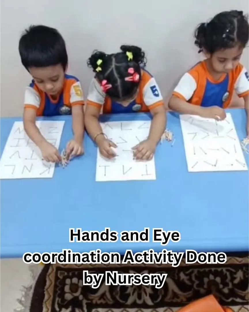 Hand and Eye Coordination Activity – Nursery