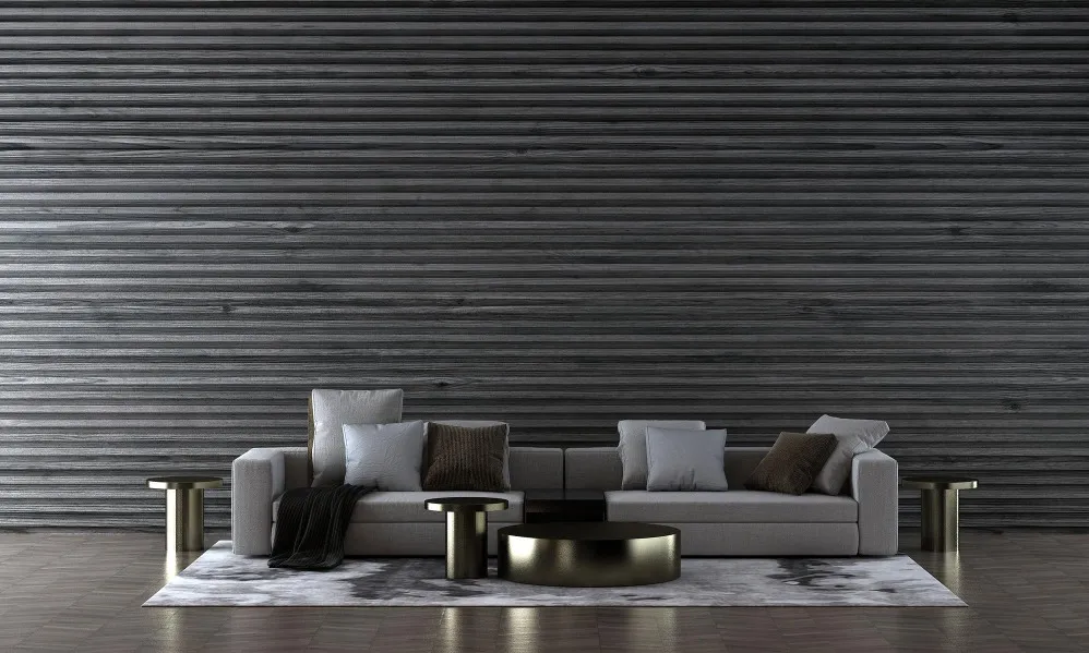Charcoal Panel in Gurugram – A Contemporary Wall Statement