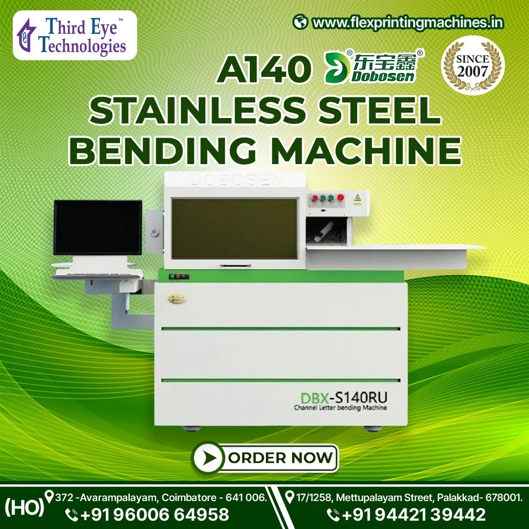 A140 Stainless Steel Bending Machine Supplier in Coimbatore