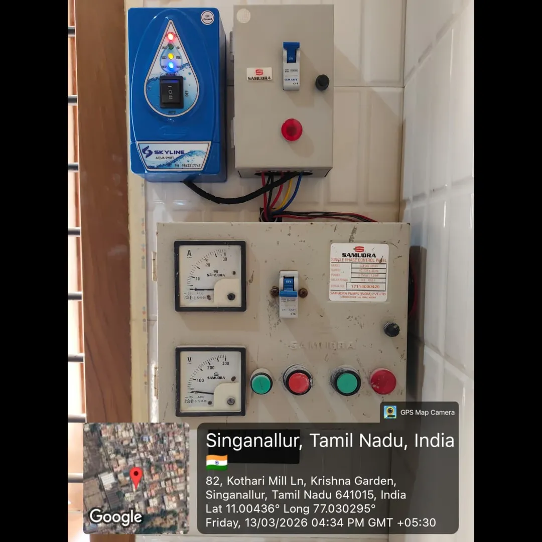 Automatic Water Level Controller Installation in Singanallur Coimbatore