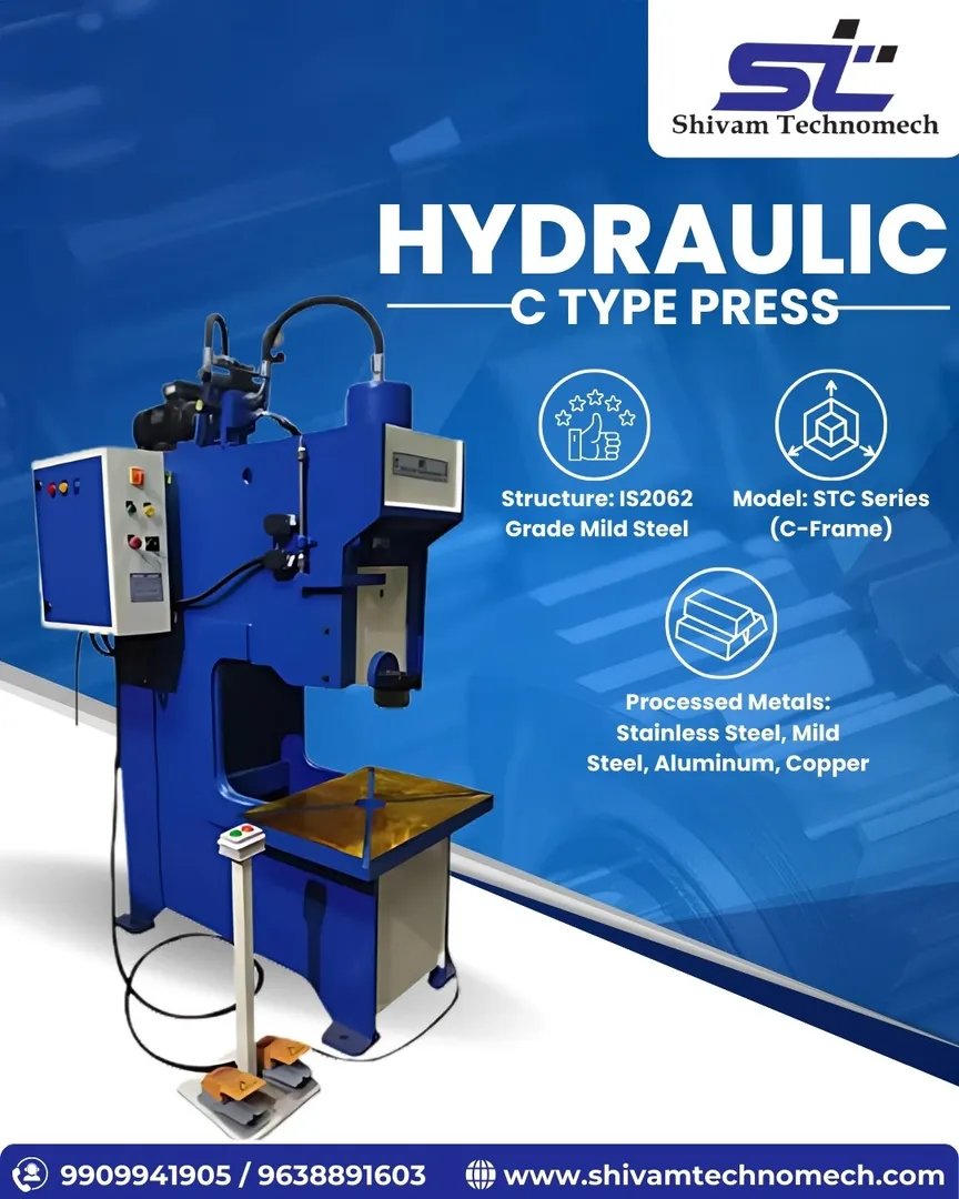 Leading Hydraulic C-Type Press Manufacturer in India