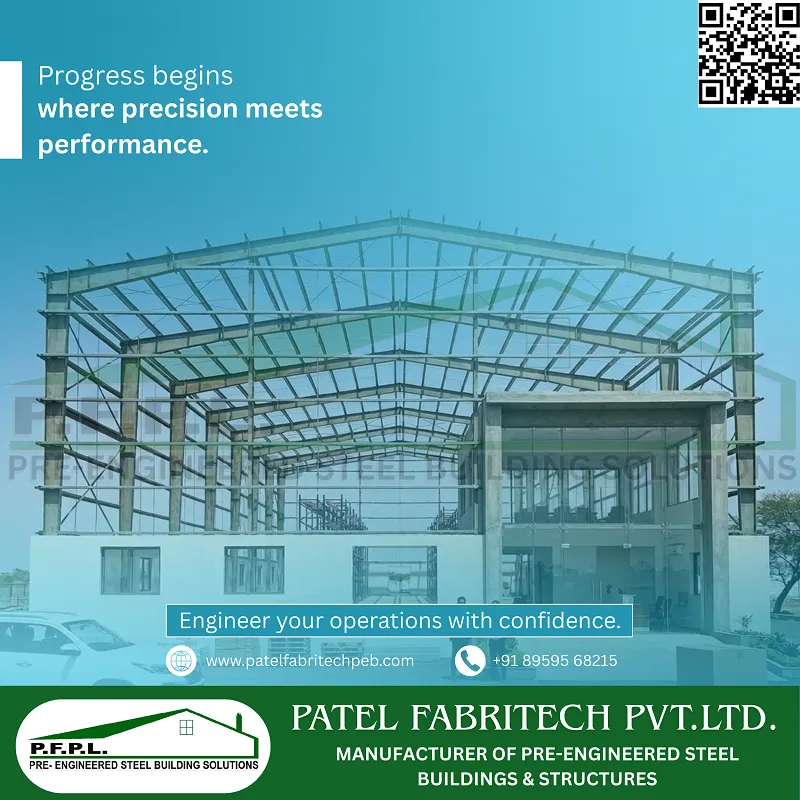 Patel Fabritech Pvt. Ltd. is a cost-effective manufacturer of Pre-Engineered Buildings (PEBs) locate