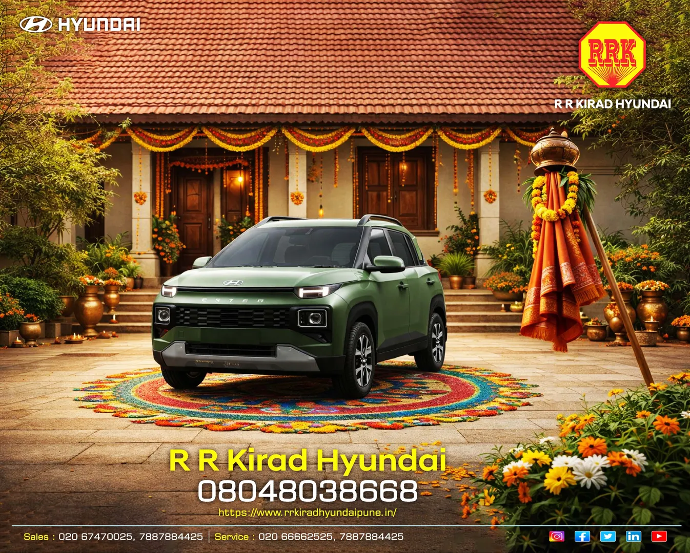 Perfect balance of Safety, Performance & Features in Hyundai best SUV Exter. visit R R Kirad Hyundai