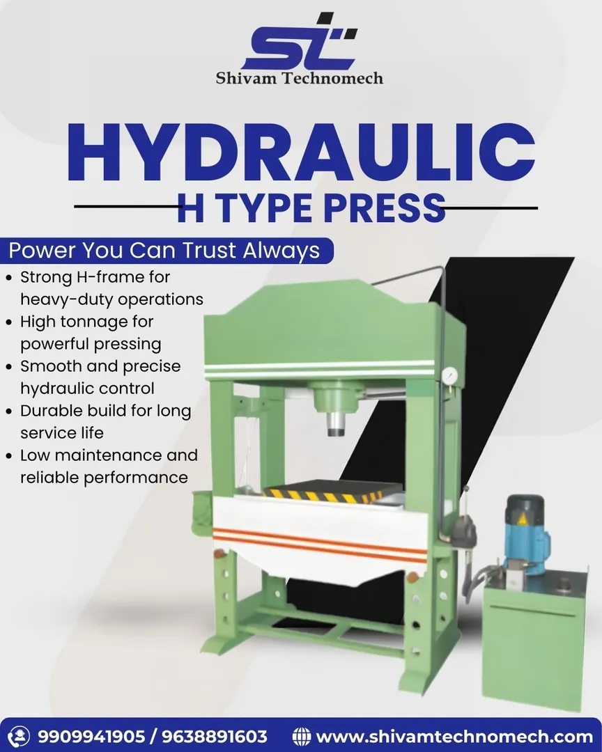 Hydraulic H-Type Press Manufacturer in India