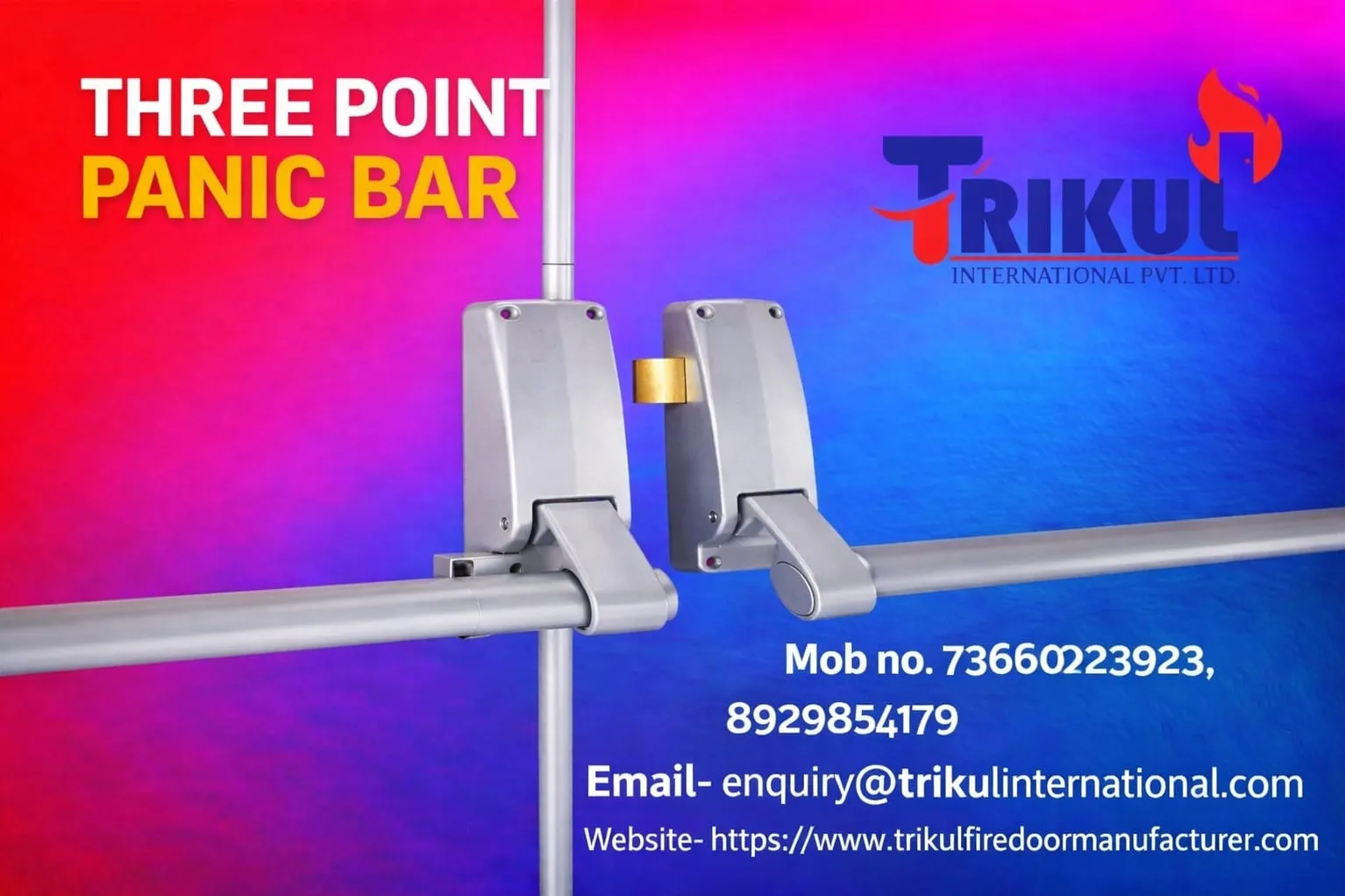 THREE POINT PANIC BAR (MAKE- TRIKUL)