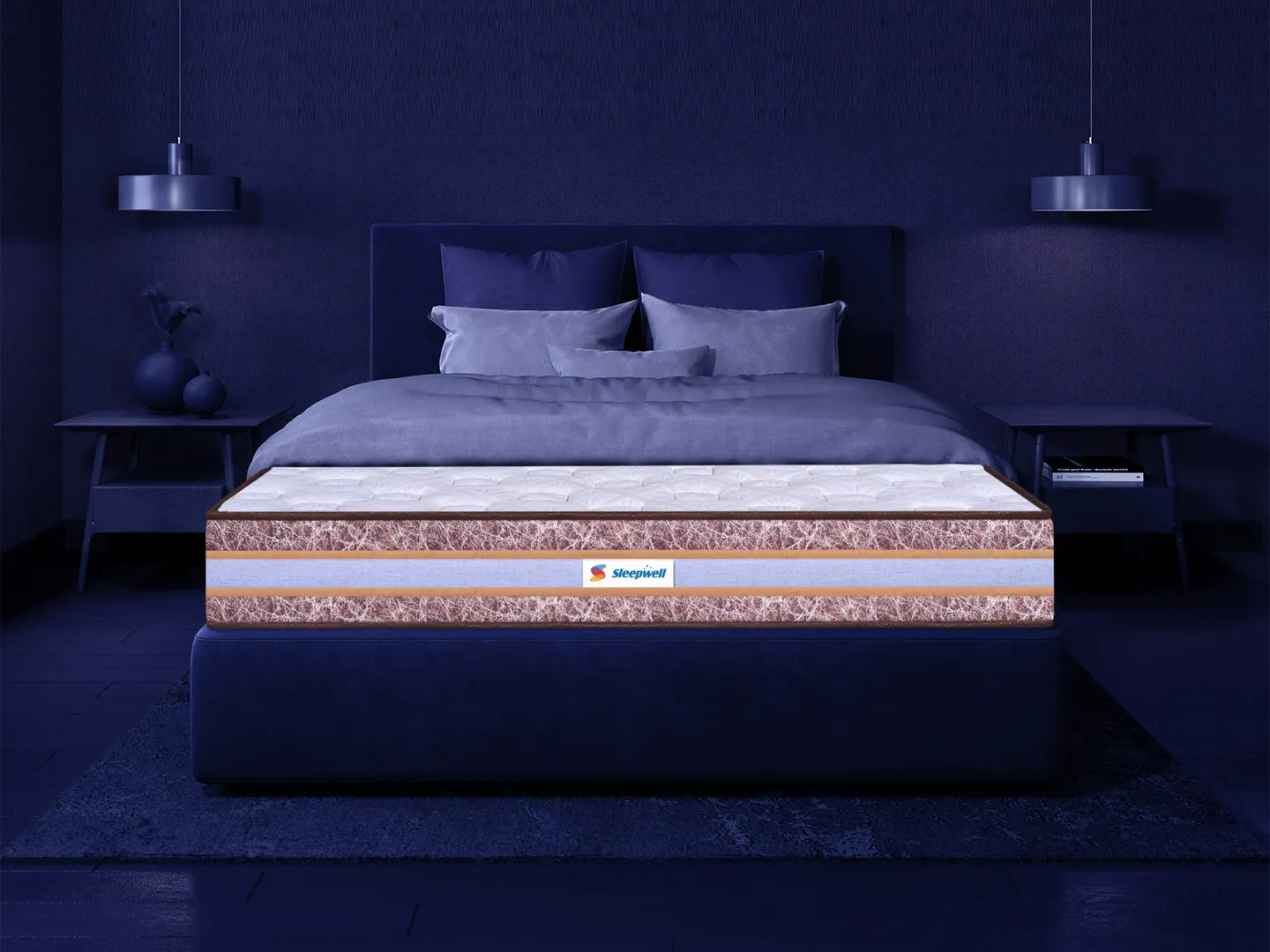 Pro Impression Royale Mattress in Greater Noida—featuring cool yarn fabric, contouring foam.