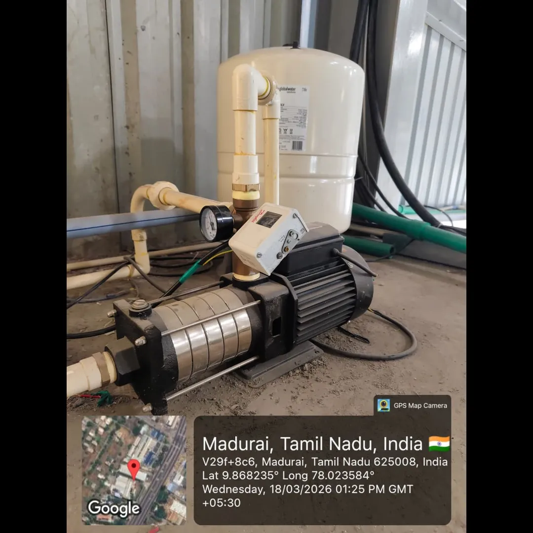 Best Pressure Booster Pump for Carwash in Madurai