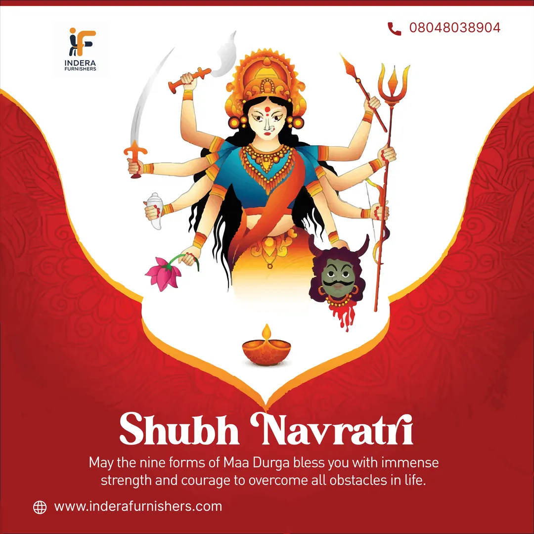 πΈπͺ Shubh Navratri! May Maa Durga bless you with strength, wisdom, and prosperity. May these nine n...