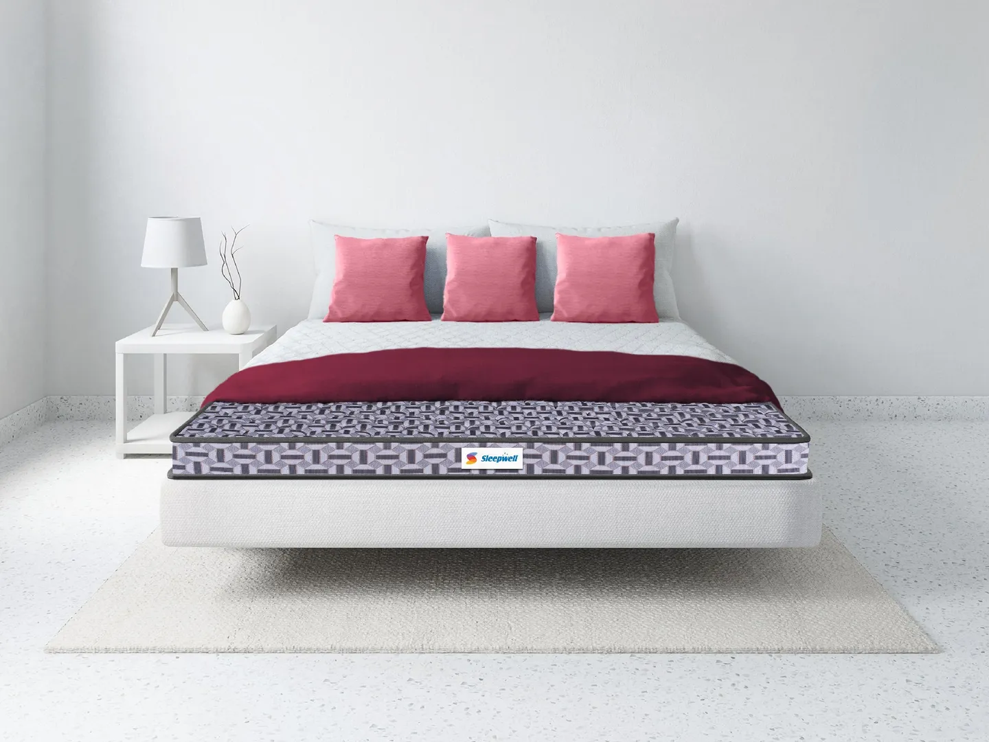 Upgrade your sleep with Sleepwell Utsav Comfort Classic Mattress at Ankur Decor.