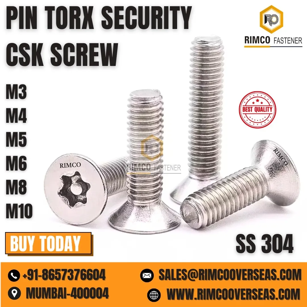 CSK PIN TORX SCREW