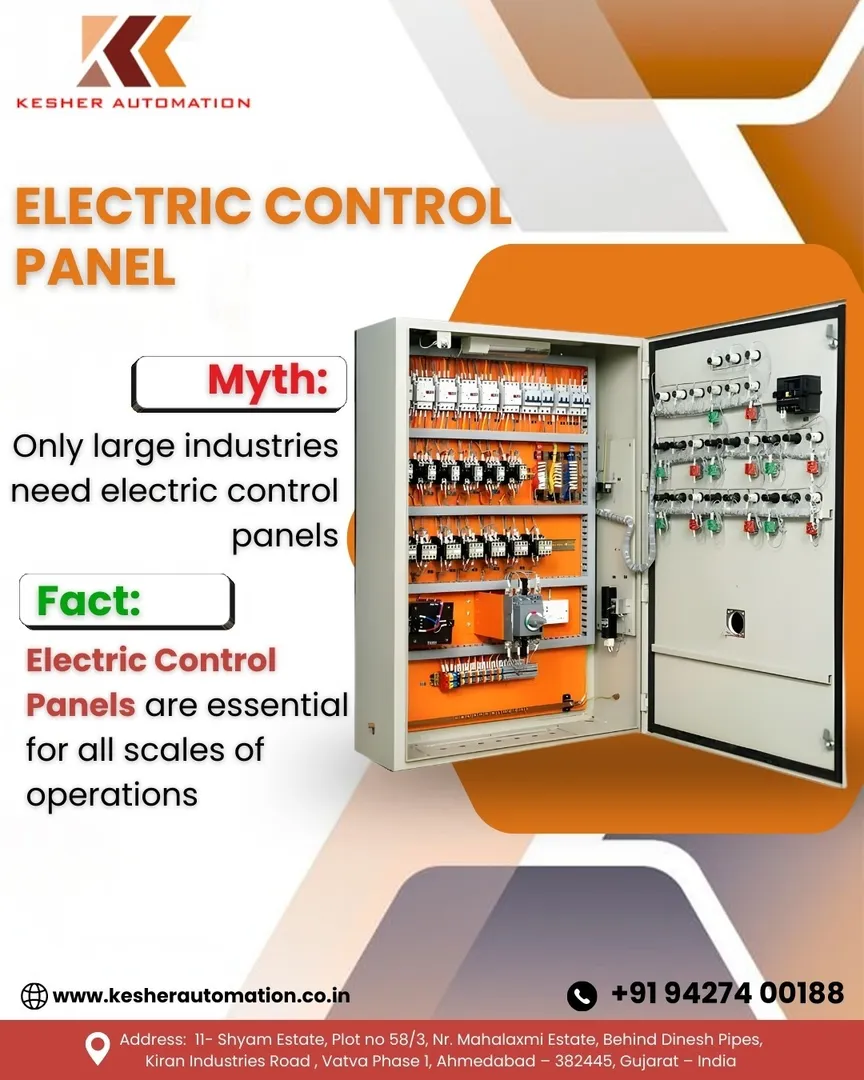 Electric Control Panel Manufacturer in India