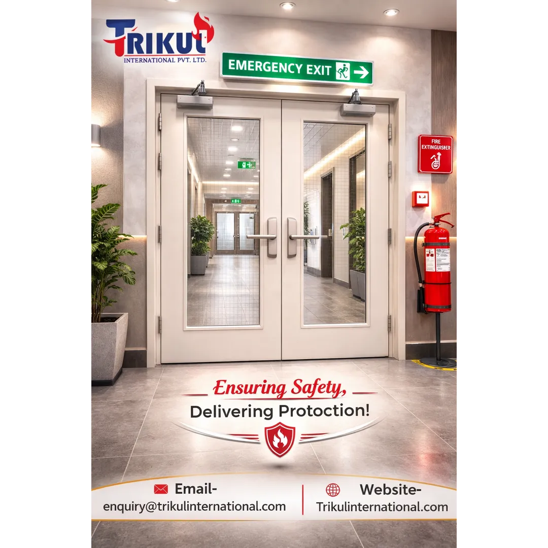 FIRE RATED GLAZED DOOR !!