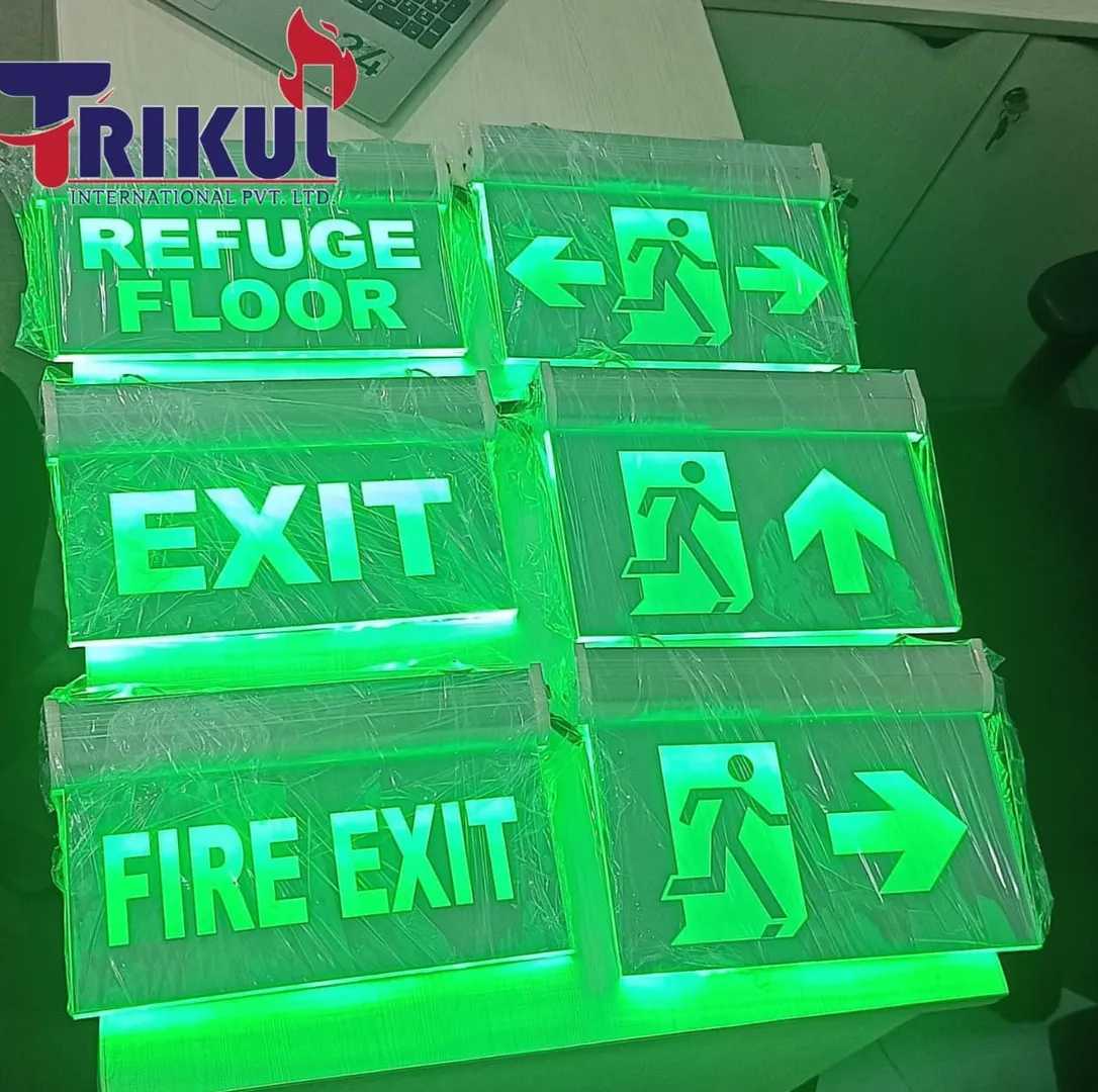EMERGENCY EXIT LIGHTS!!