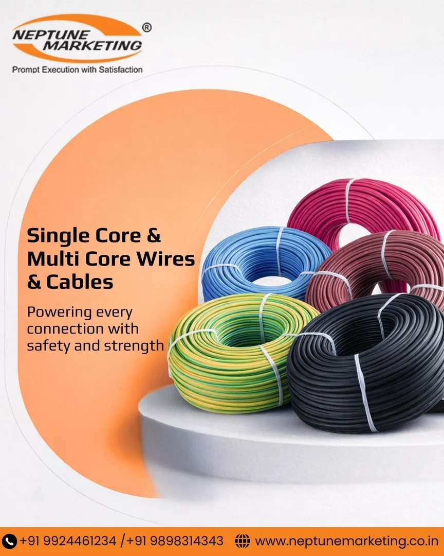 Single Core & Multi Core Wires & Cables Manufacturer in India