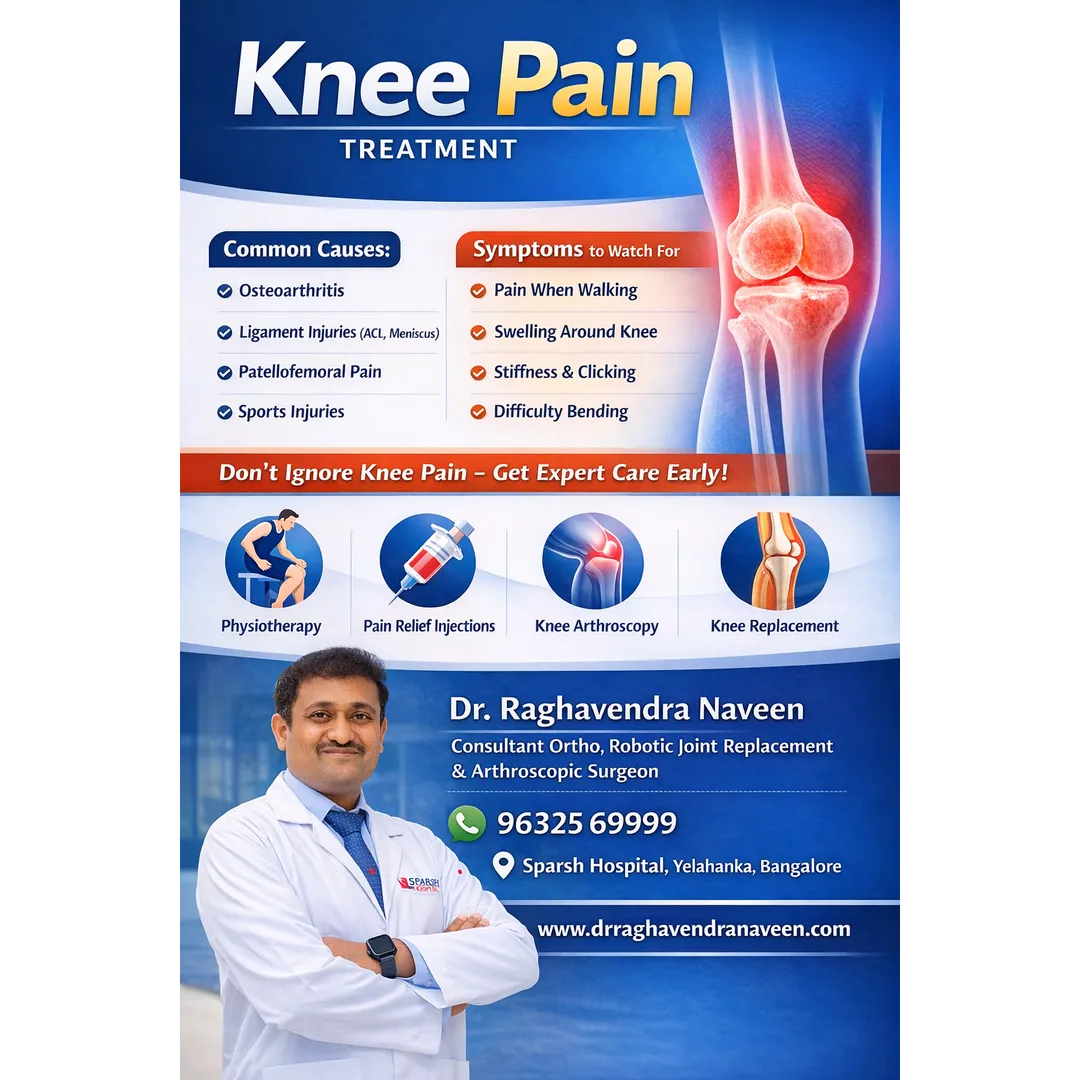 Knee Pain Treatment in Bangalore | Dr. Raghavendra Naveen
