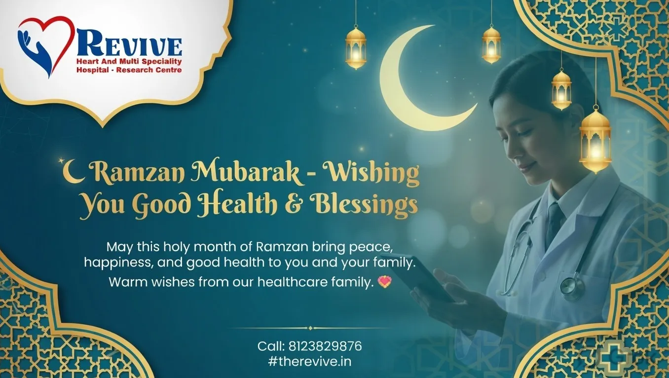 Ramzan Mubarak Wishes from Revive Heart & Multi Speciality Hospital Mysore