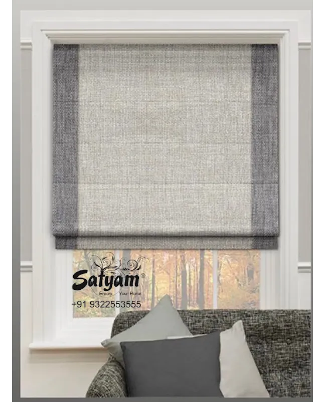 Roman Blinds in Thane - Elegant Window Solutions for Modern Homes