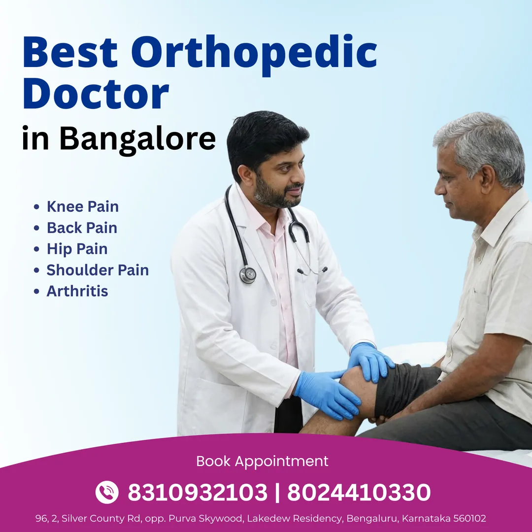 Consult the Best Orthopedic Doctor in Bangalore at Harlur Pain Relief Clinic