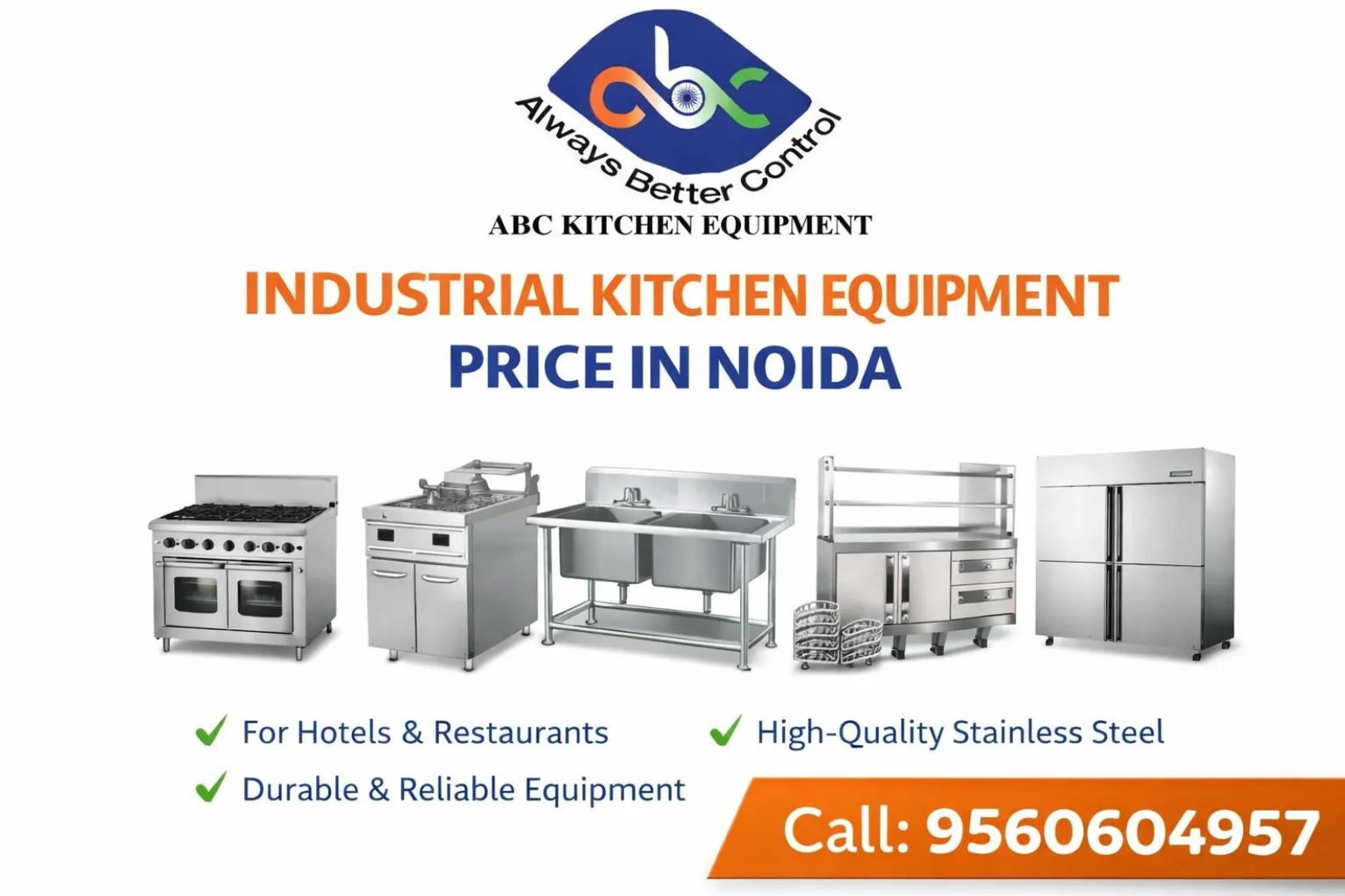 Industrial Kitchen Equipment Manufacturer in Noida