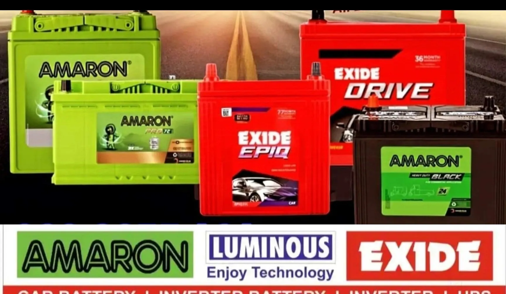 Best Amaron Battery Shop in Noida | Authorized Dealer – Avon Battery