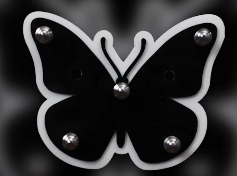 Acrylic Butterfly Key Stand in Gujarat - Decorative Utility for Organized Homes