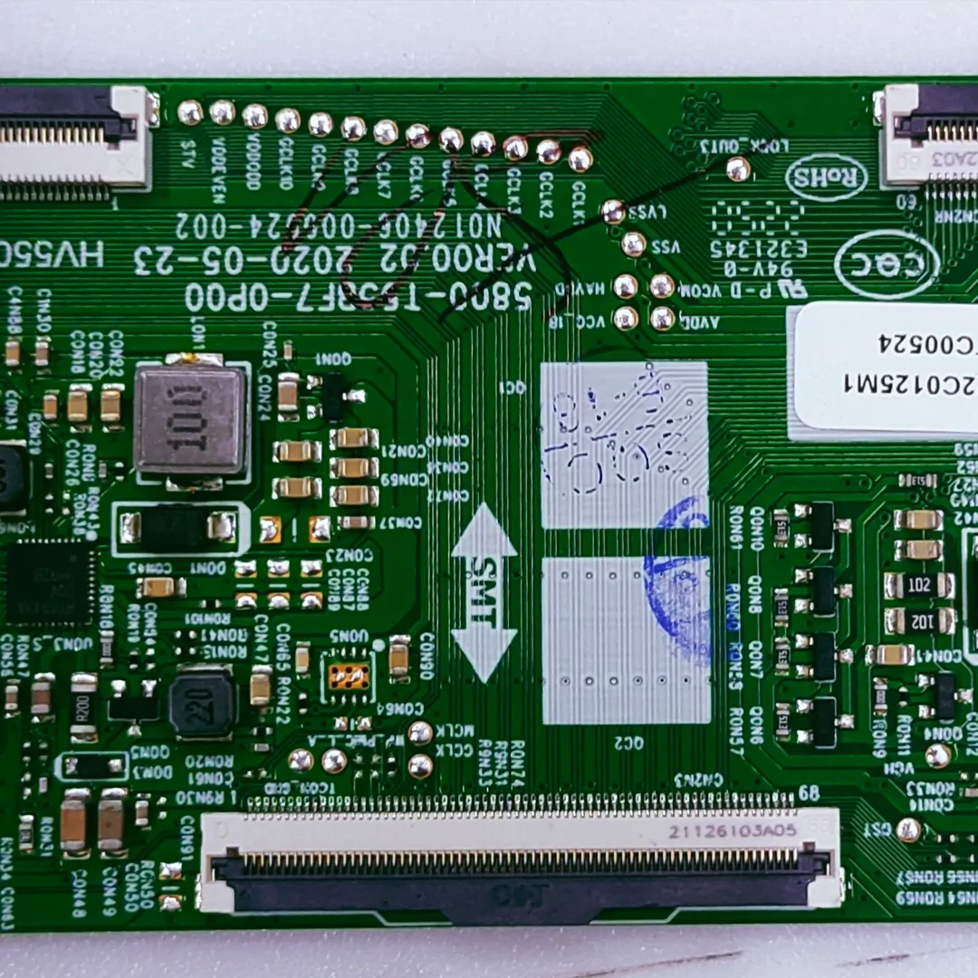 BOE 55" 4k LED TV TCON PART NUMBER HV550QUB-F70