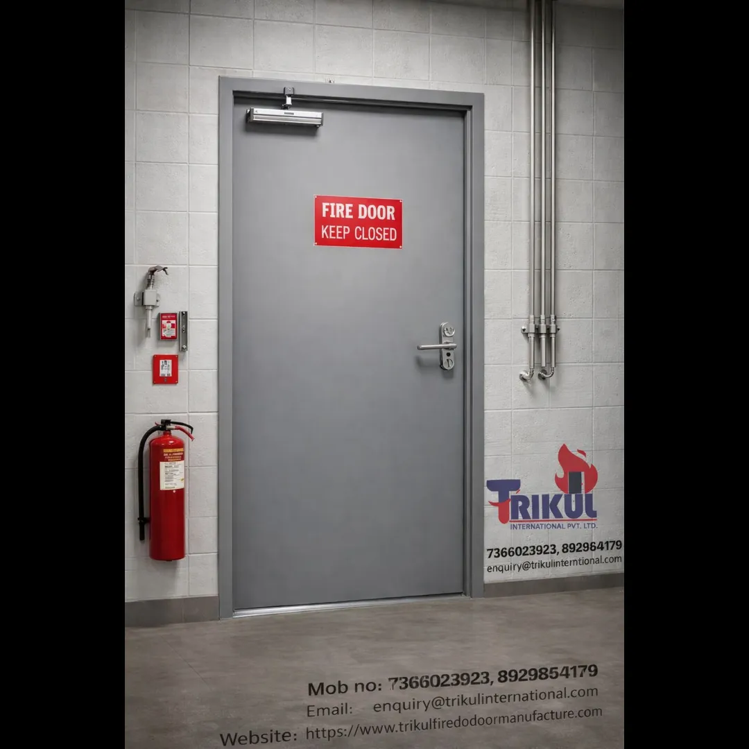 FIRE RATED METAL DOOR