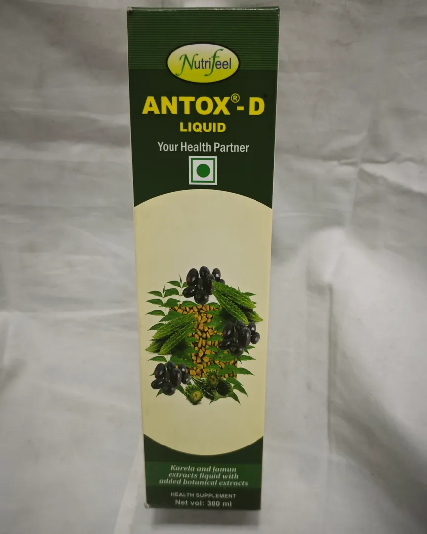 For Diabetic Nill ANTOX D Ayurvedic Syrup in v karan Pharma kalwa West Thane