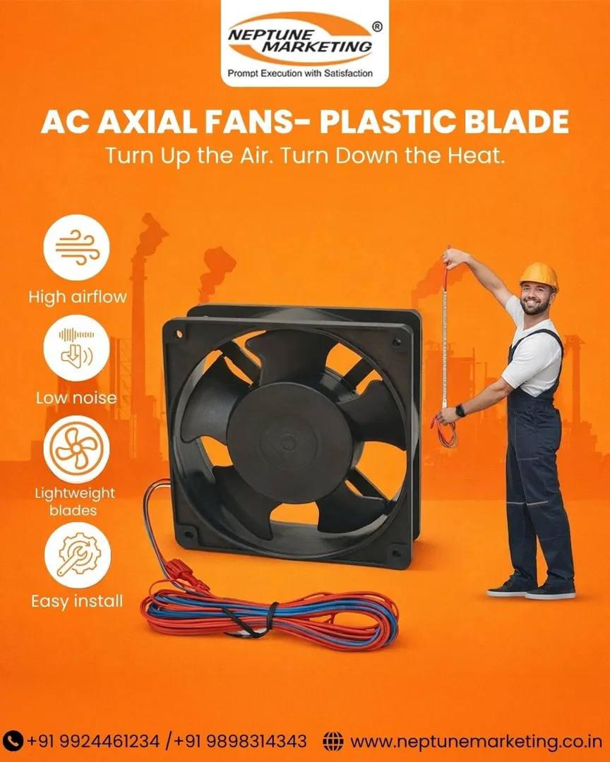 AC Axial Fans – Plastic Blade Supplier in India